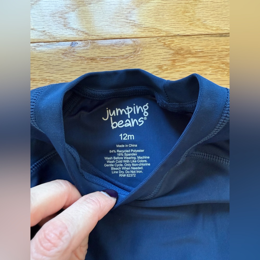 Jumping Beans Girls Rashguard - Picture 3 of 4